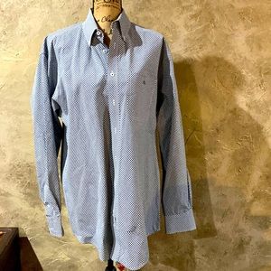 Resistol mens hunter green plaid button down